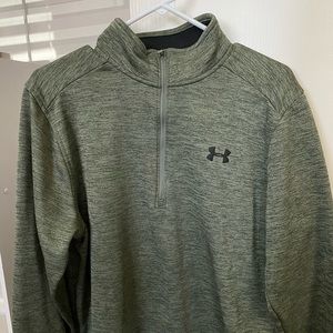 Men’s Under Armour Green Quarter Zip